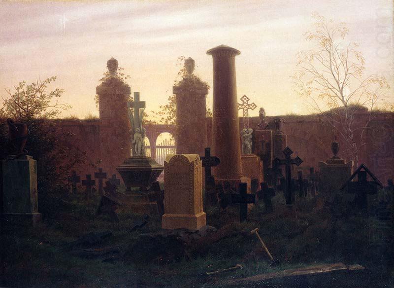 Kugelgens Grab, Caspar David Friedrich